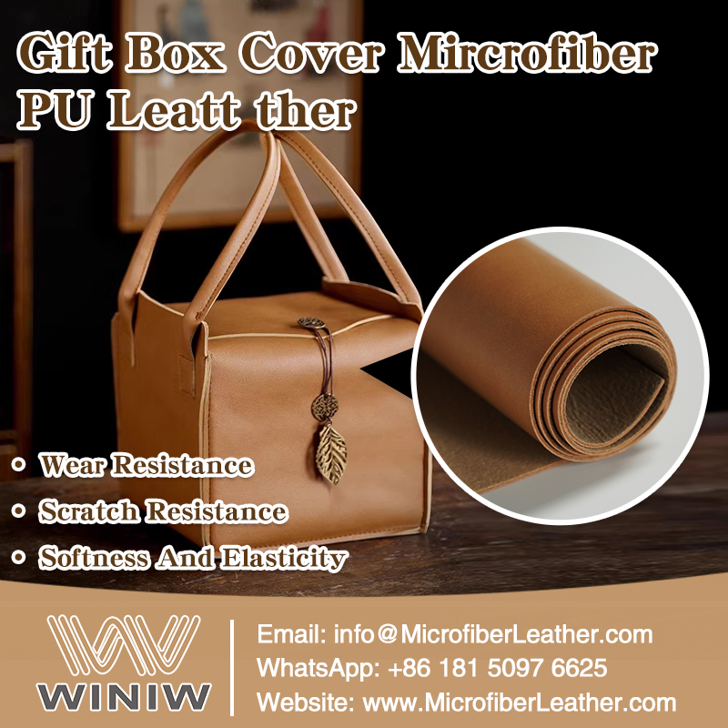 Discover Why WINIW Manufacturer is the Leading PU Microfiber Gift Box Cover Leather Material Supplier in China